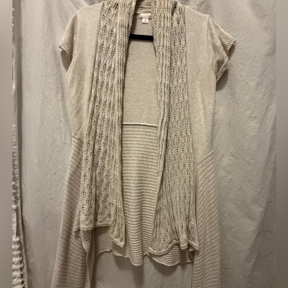 Chic Beige Women's Cardigan